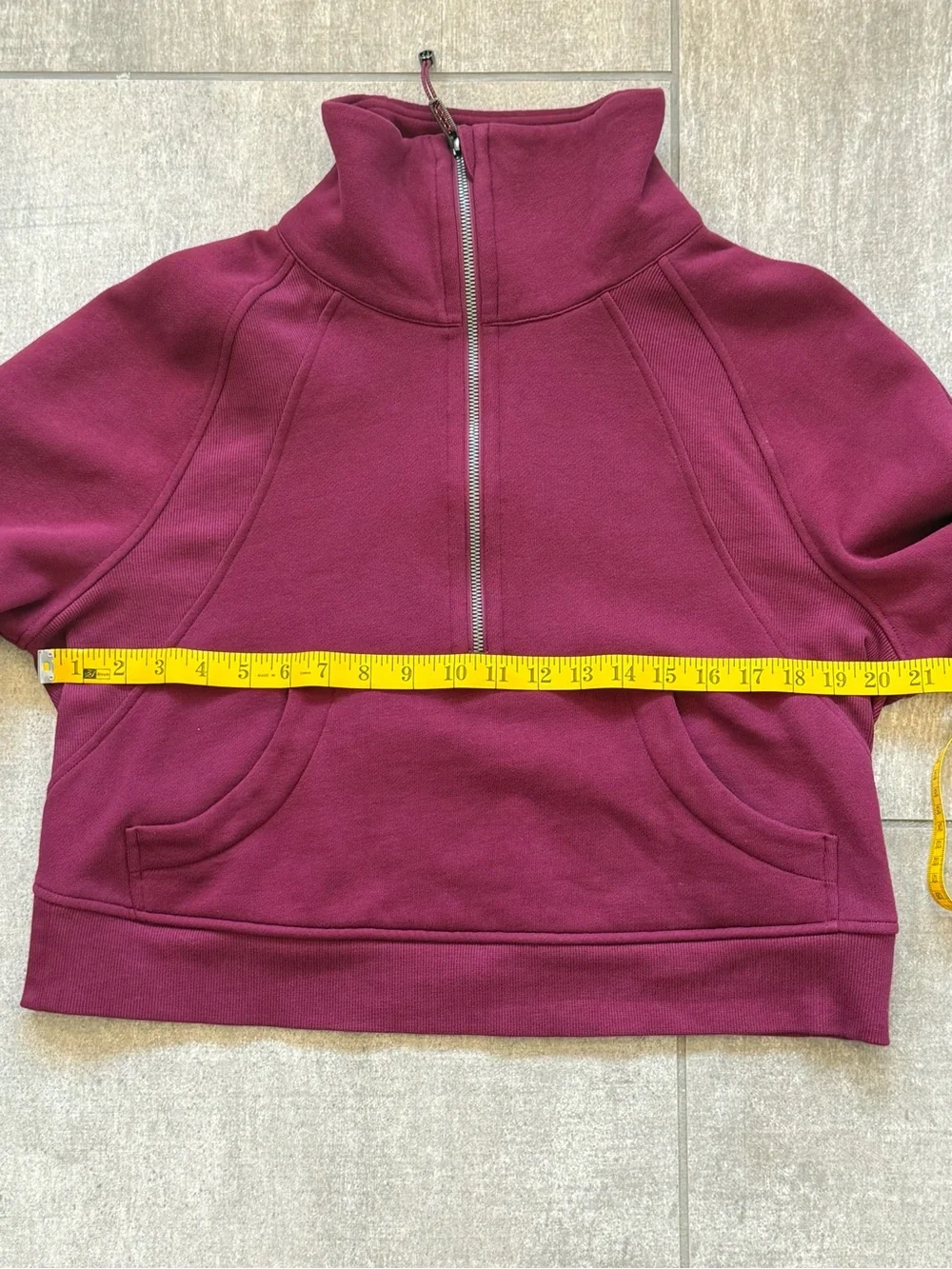 lululemon - Scuba Oversized Funnel Neck - Deep Luxe